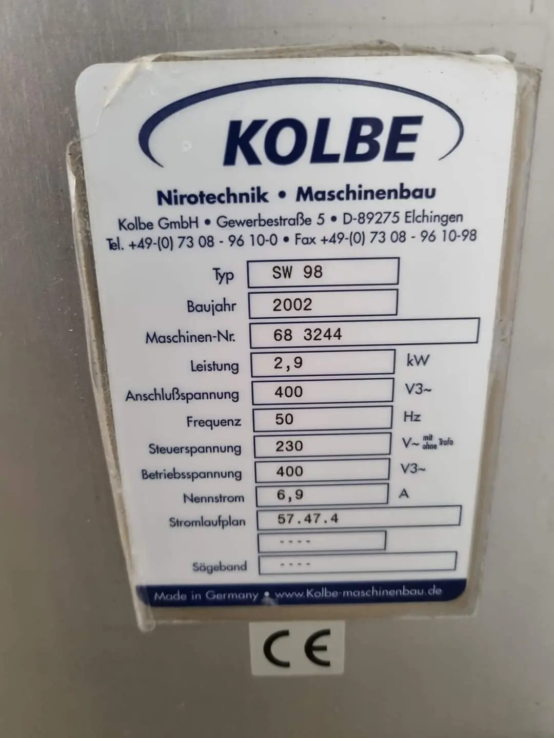 Kolbe gehaktmolen